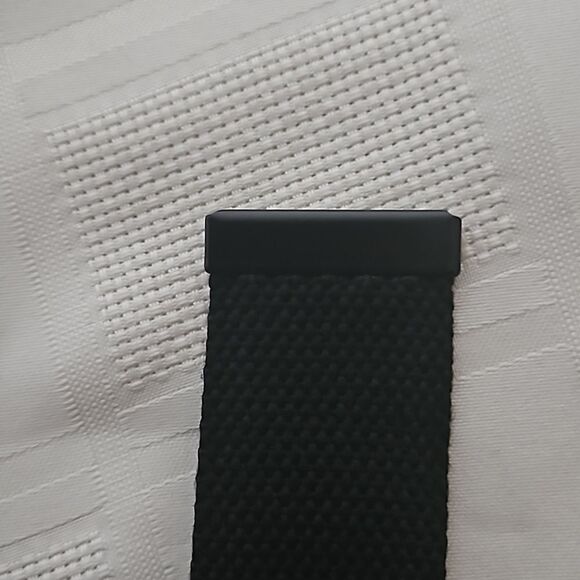 Fila Men's Fabric Buckle Belt One Size Black - Picture 8 of 16